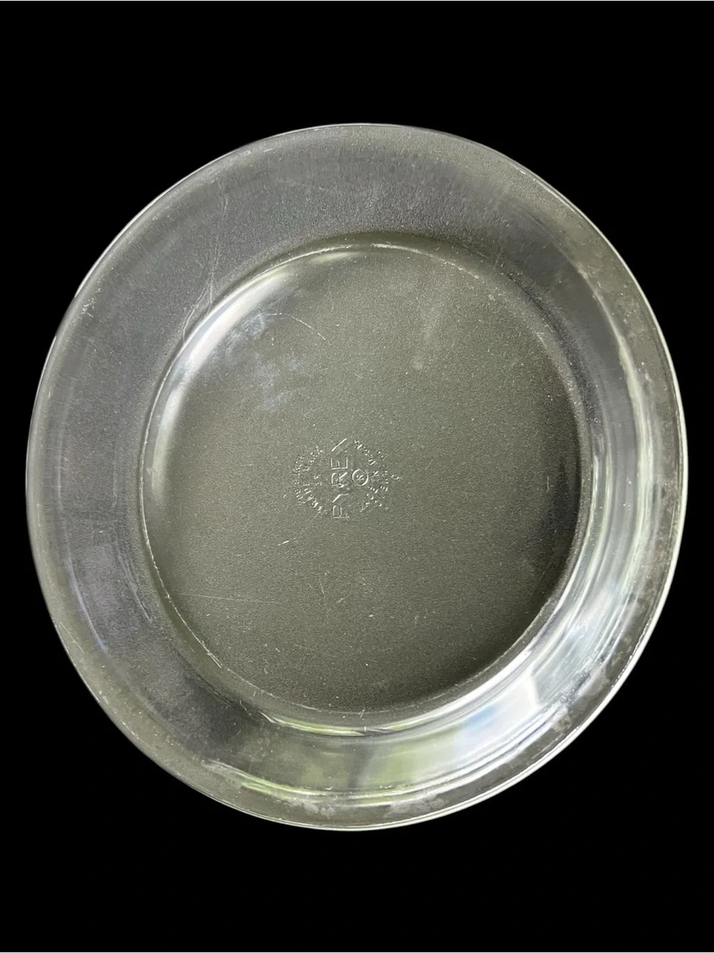 Vintage Pyrex 209 Borosilicate Glass Pie Plate Ovenware 9 Inch Clear Size 9